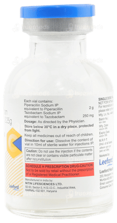 Tazopath 2.25gm Injection 1